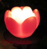 花のキャンドル