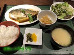 煮魚定食(サバ煮付け)