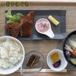 サワラのフライ豚汁御膳